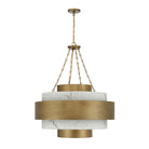 Savoy House 7-3092-8-339 Davenport Suspension à patine antique