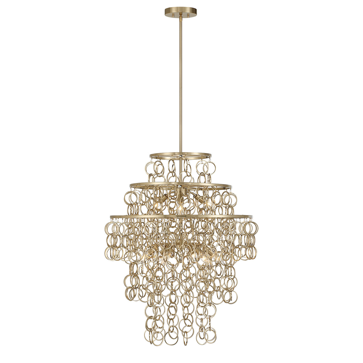 Savoy House 7-4902-9-127 Setentas Pendant in Noble Brass
