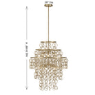 Savoy House 7-4902-9-127 Setentas Pendant in Noble Brass