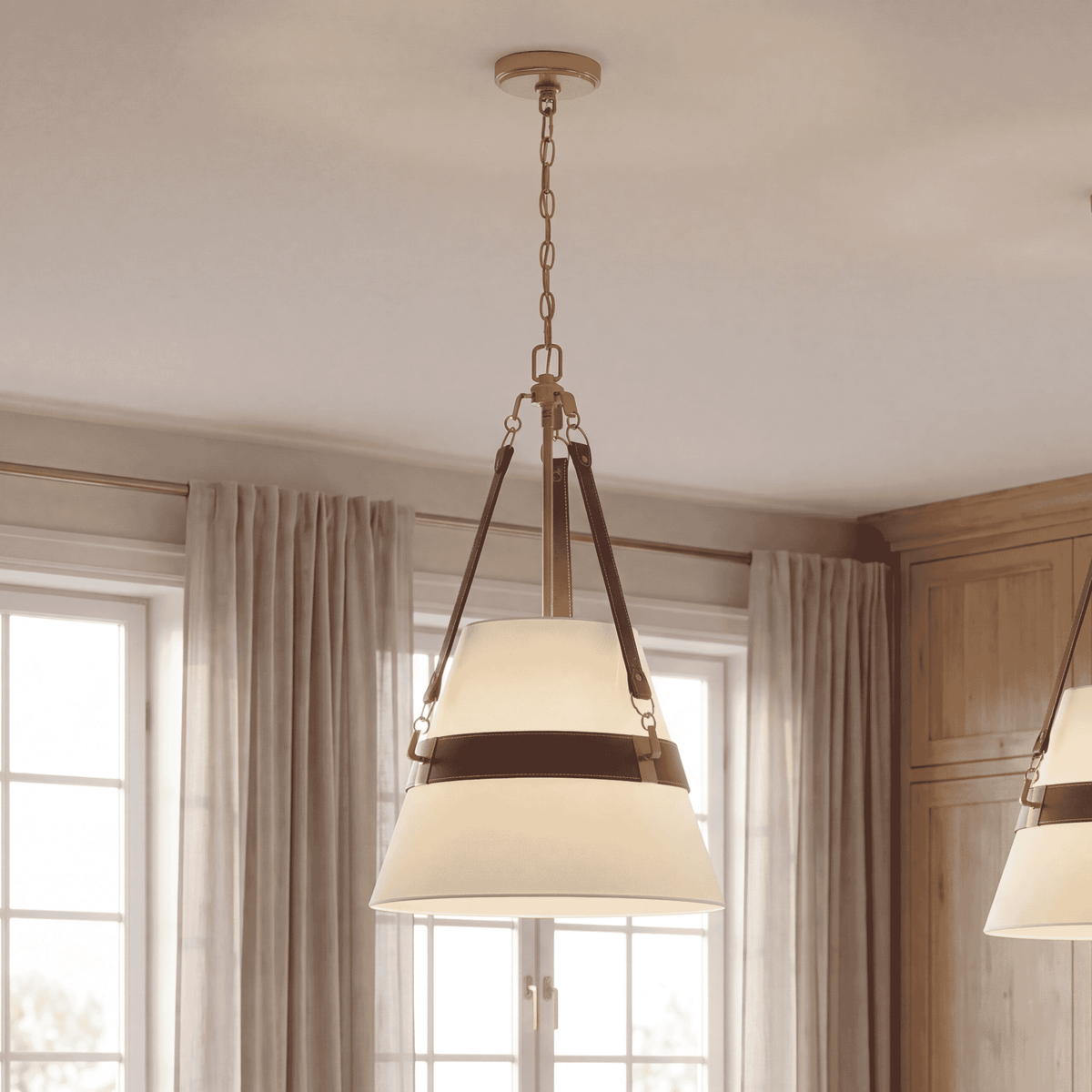 Savoy House 7-5627-3-322 Corinth Pendant in Warm Brass