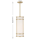 Savoy House 7-5699-1-322 Porter Mini-Suspension en laiton chaud
