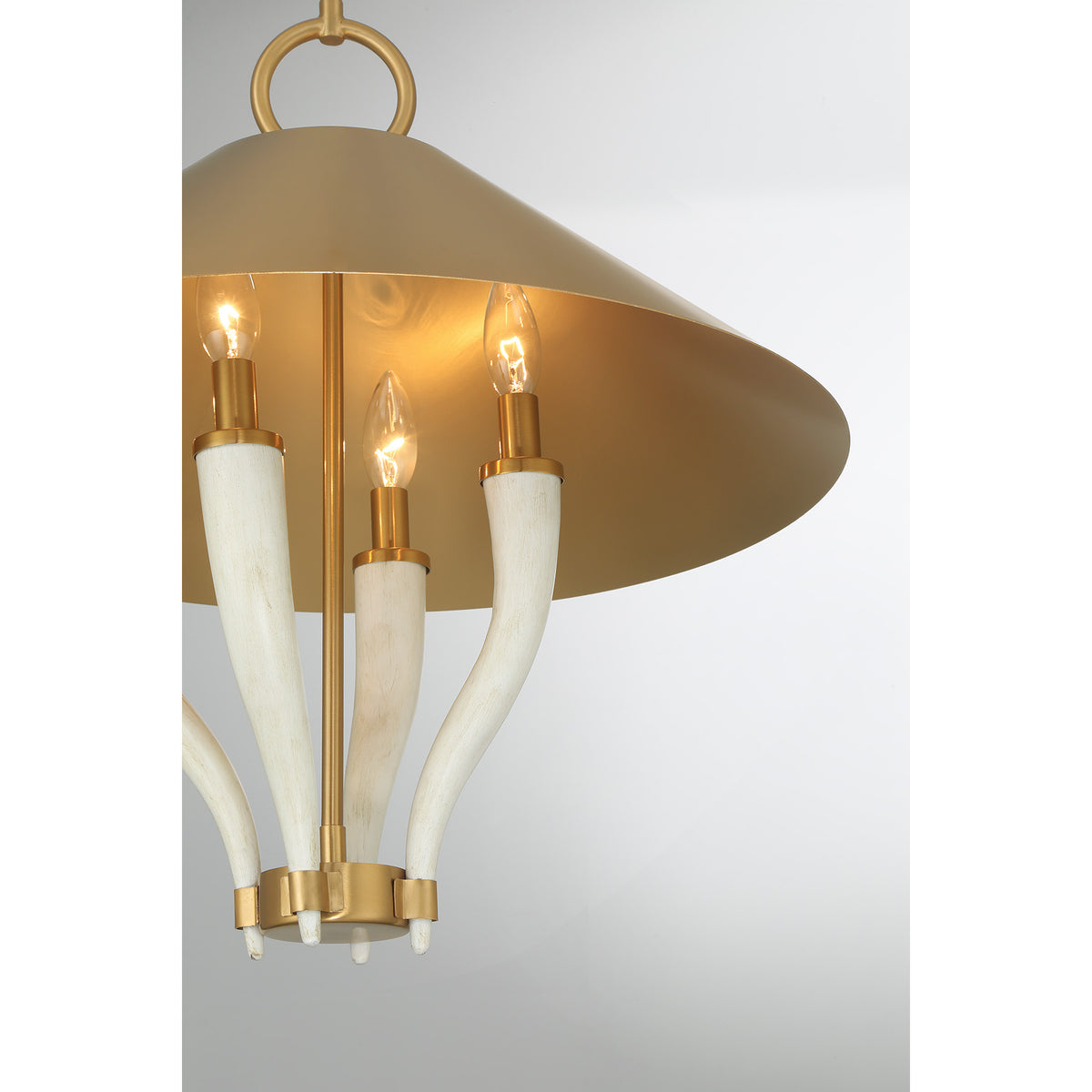 Savoy House 7-6308-4-322 Hearne Suspension en laiton chaud