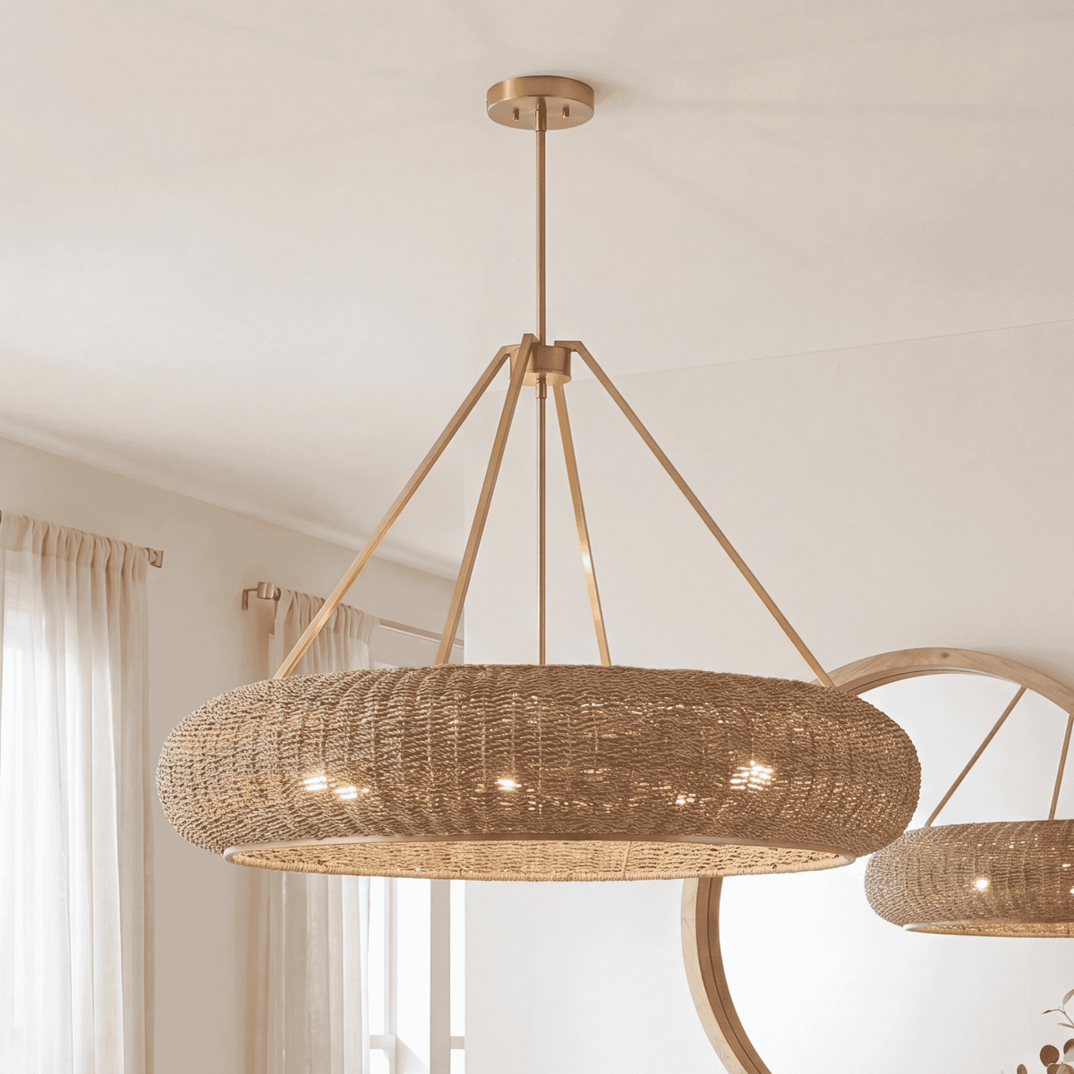 Savoy House 7-8301-6-322 Gaia Suspension en laiton chaud