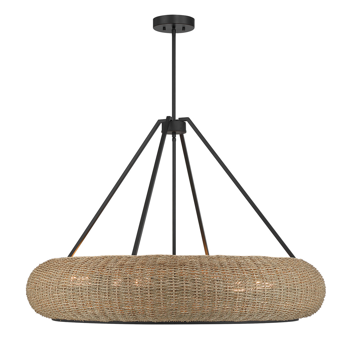 Savoy House 7-8301-6-89 Gaia Suspension en noir mat