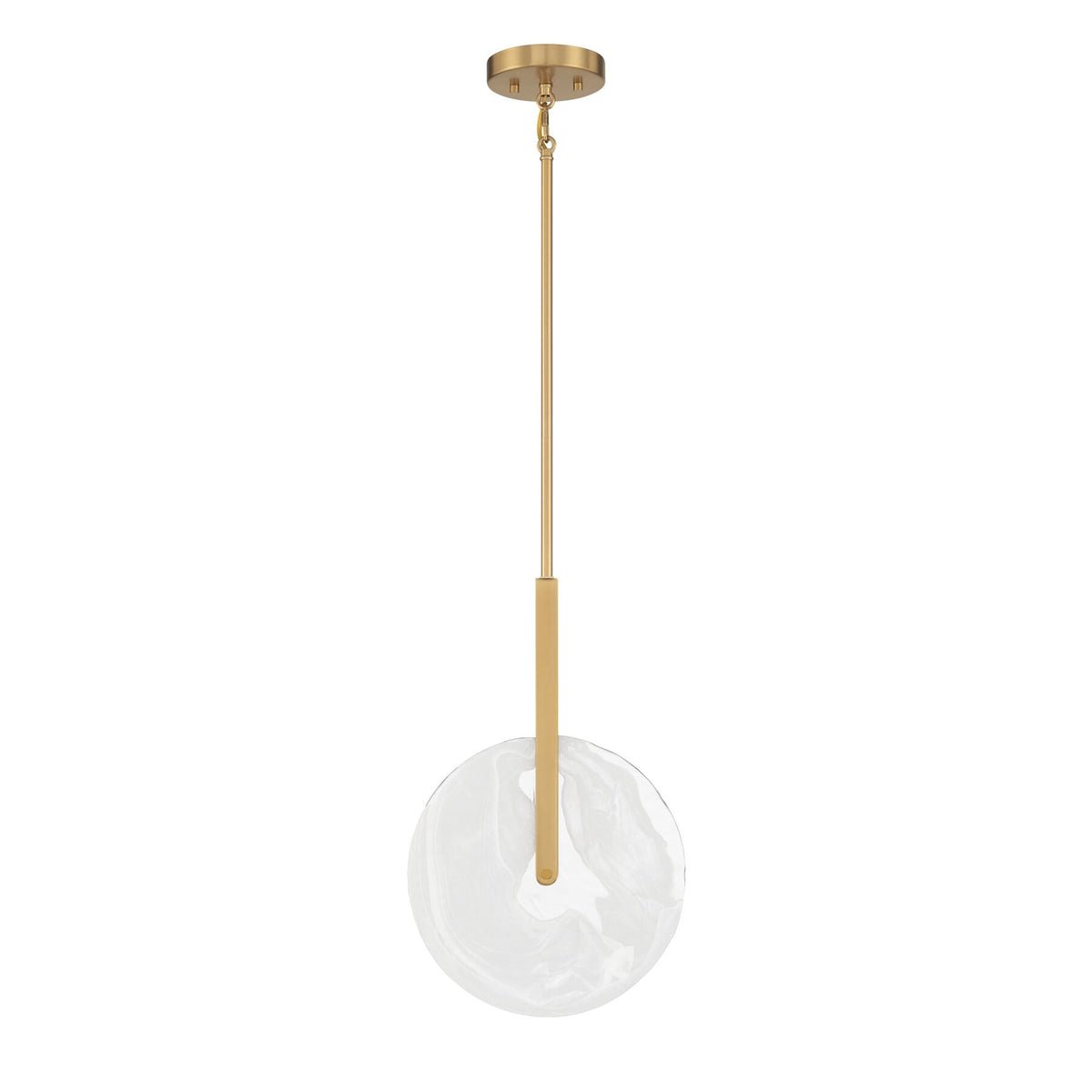Savoy House 7-9307-1-322 Ainslie LED Pendant in Warm Brass