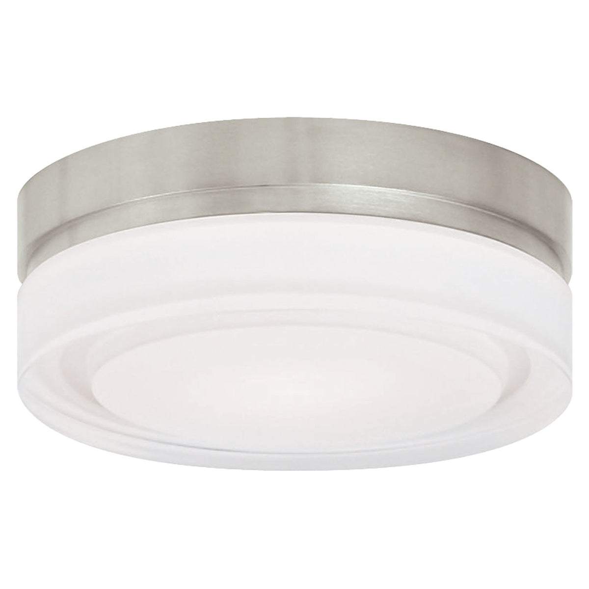 Collection moderne Visual Comfort 700CQSS-LED Cirque Plafonnier