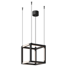 Confort visuel Collection moderne 700BRXCL93012BR Brox Cube Suspension