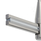 Visual Comfort Modern Collection 700MOCCAPZ MonoRail End Caps