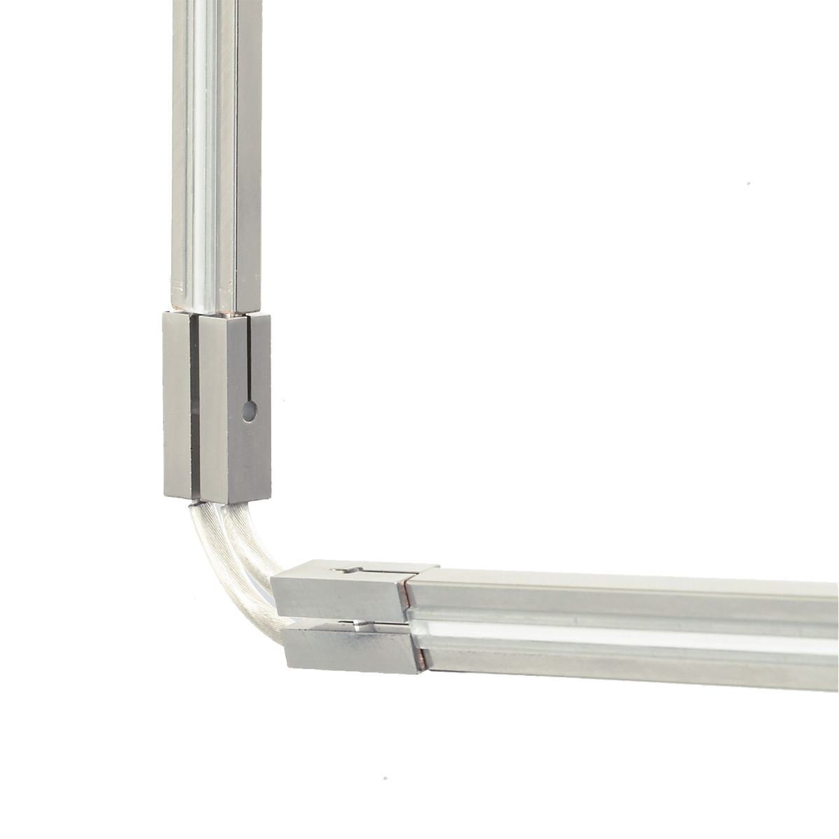 Collection moderne Visual Comfort 700MOCFXVZ Connecteurs verticaux flexibles MonoRail
