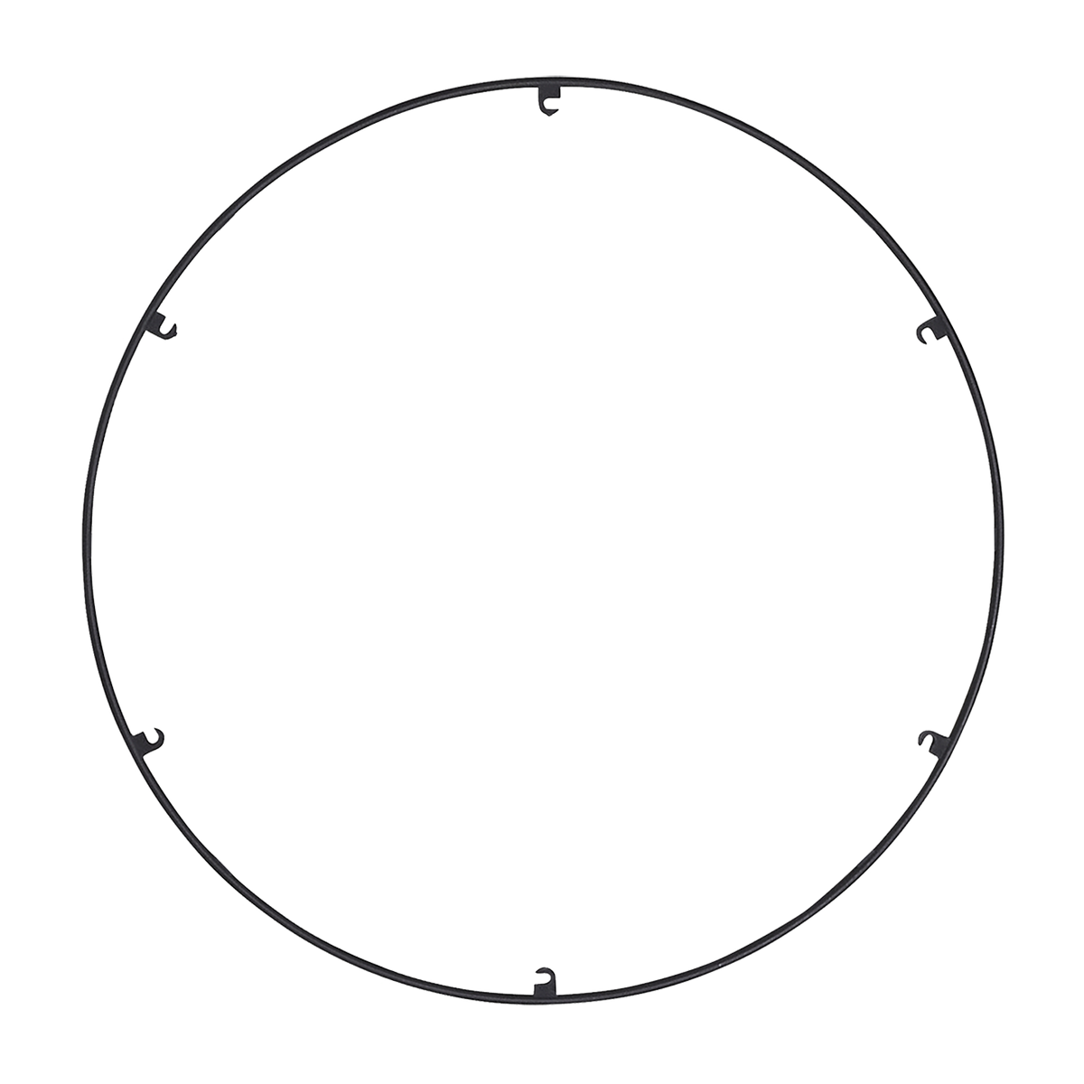 Visual Comfort Modern Collection 700TRSRNGR624B Trellis Spacer Round