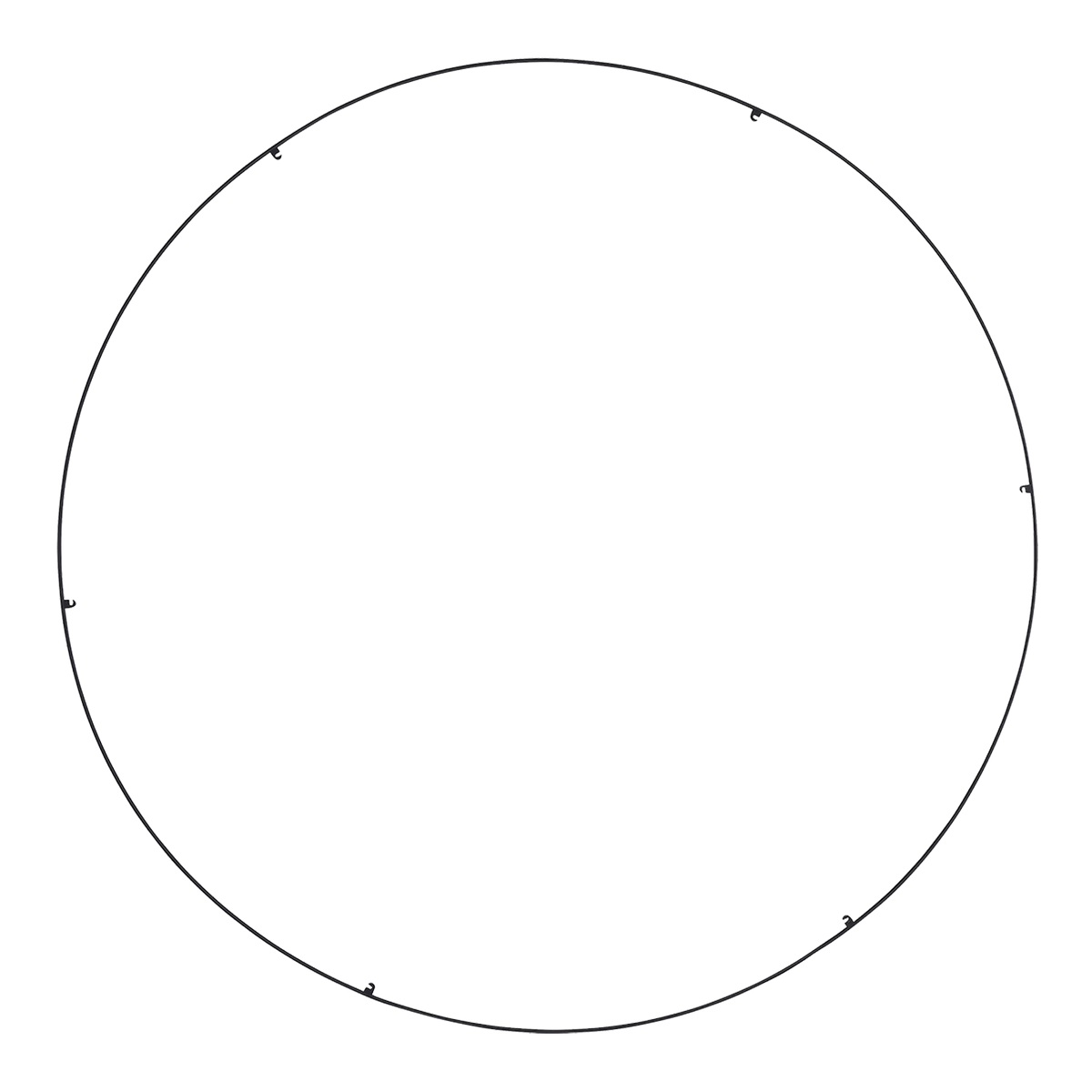 Visual Comfort Modern Collection 700TRSRNGR650B Trellis Spacer Round