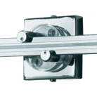 Visual Comfort Modern Collection 700WMOP2SQS Wall MonoRail 2" Square Power Feed Canopy Single-Feed