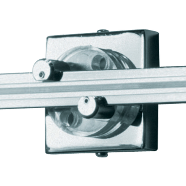 Wall MonoRail 2" Square Power Feed Canopy Single-Feed