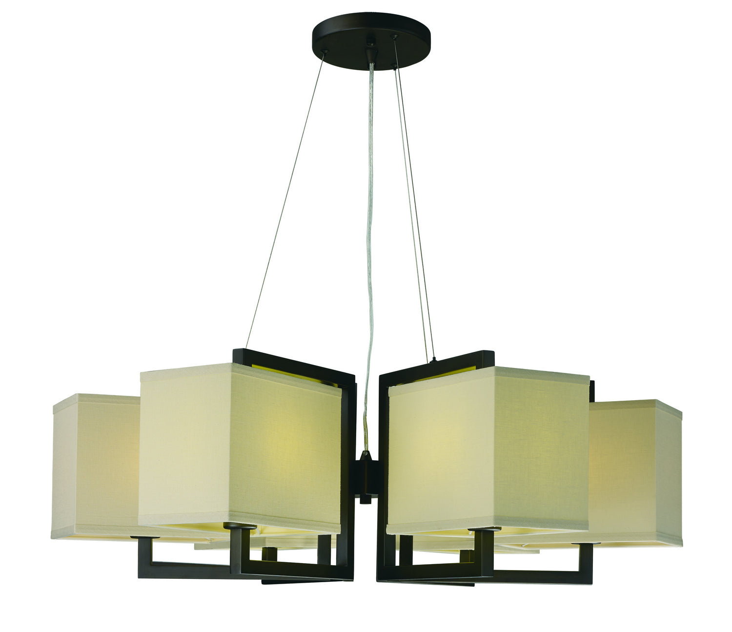 Maxim Lighting 43556LNDBZ Baldwin Pendant in Dark Bronze