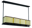 Éclairage Maxim 43814LNDBZ Tribeca Suspension en bronze foncé