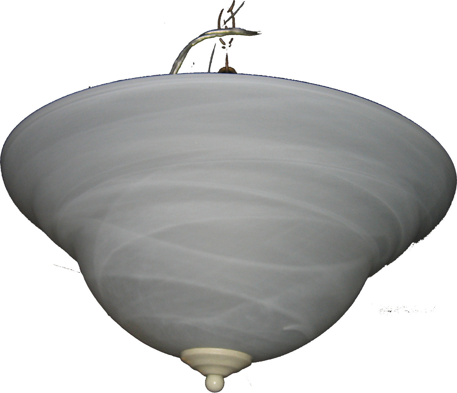 Éclairage Maxim 90499MRNW Foothills Forge Suspension en blanc navajo
