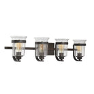 Savoy House - 8-3030-4-13 - Four Light Bath Bar - Goodwin - English Bronze
