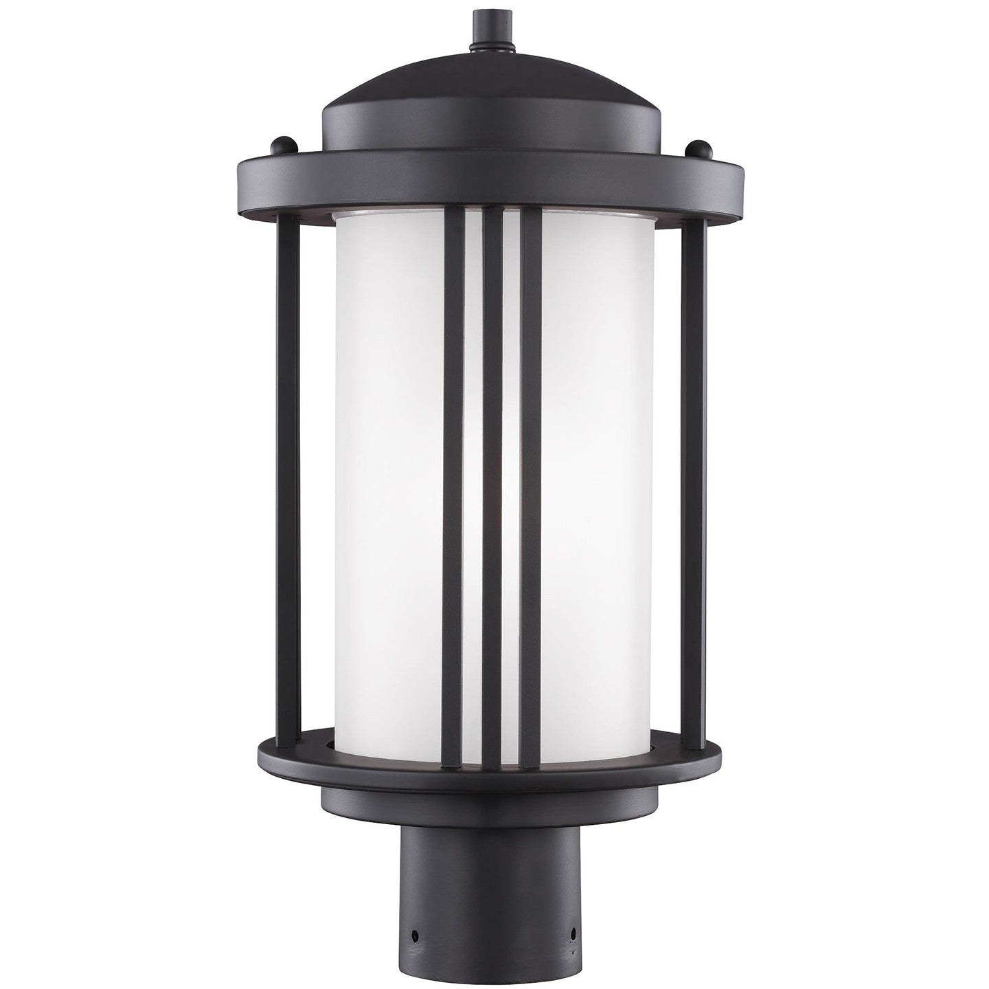 Generation Lighting Canada - 8247901-12 - One Light Outdoor Post Lantern - Crowell - Black