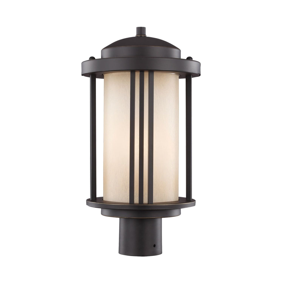 Generation Lighting Canada - 8247901-71 - One Light Outdoor Post Lantern - Crowell - Antique Bronze