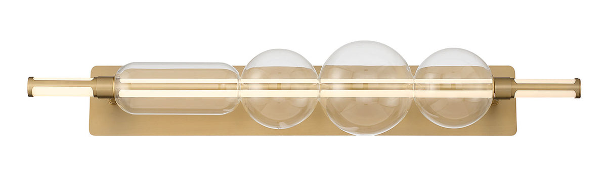 Eurofase 50051-038 Lucent 3-CCT LED Vanity in Gold