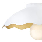 Lark 84241TXP Darla Plafonnier en plâtre texturé