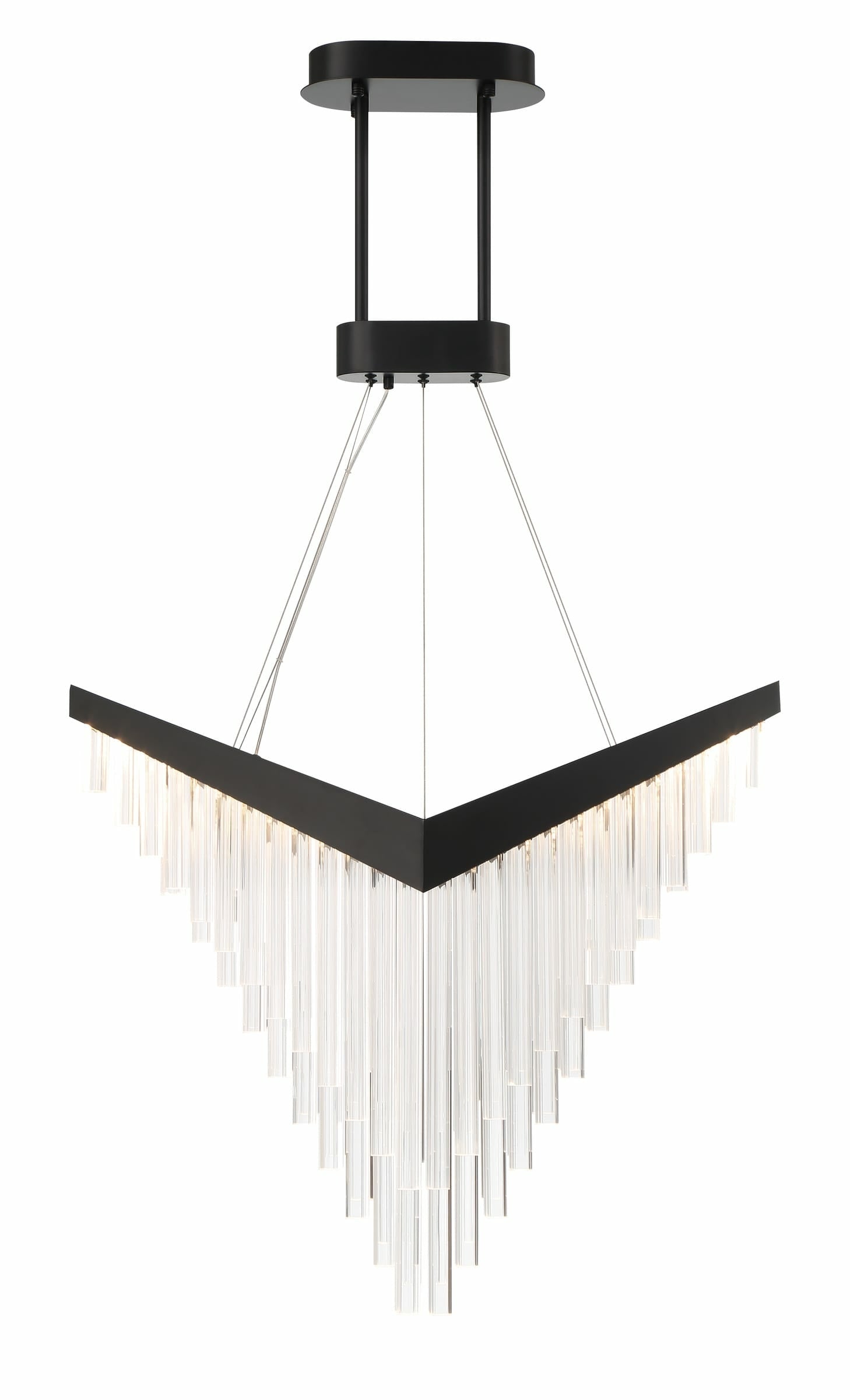 Eurofase 47187-023 Vivien LED Chandelier in Black