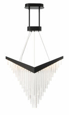 Eurofase 47187-023 Vivien LED Chandelier in Black