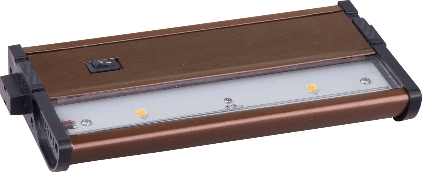 Éclairage sous meuble Maxim Lighting 89912MB CounterMax MX-L120DC en bronze métallisé