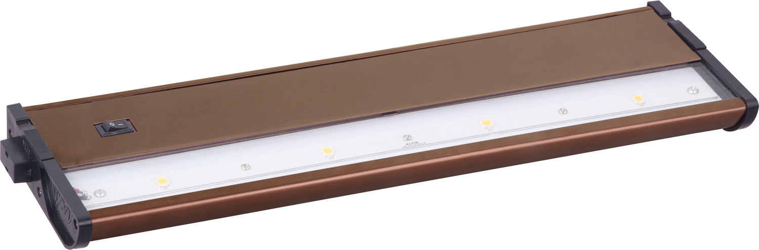 Éclairage sous meuble Maxim Lighting CounterMax MX-L120DC, référence 89923MB, finition bronze métallisé