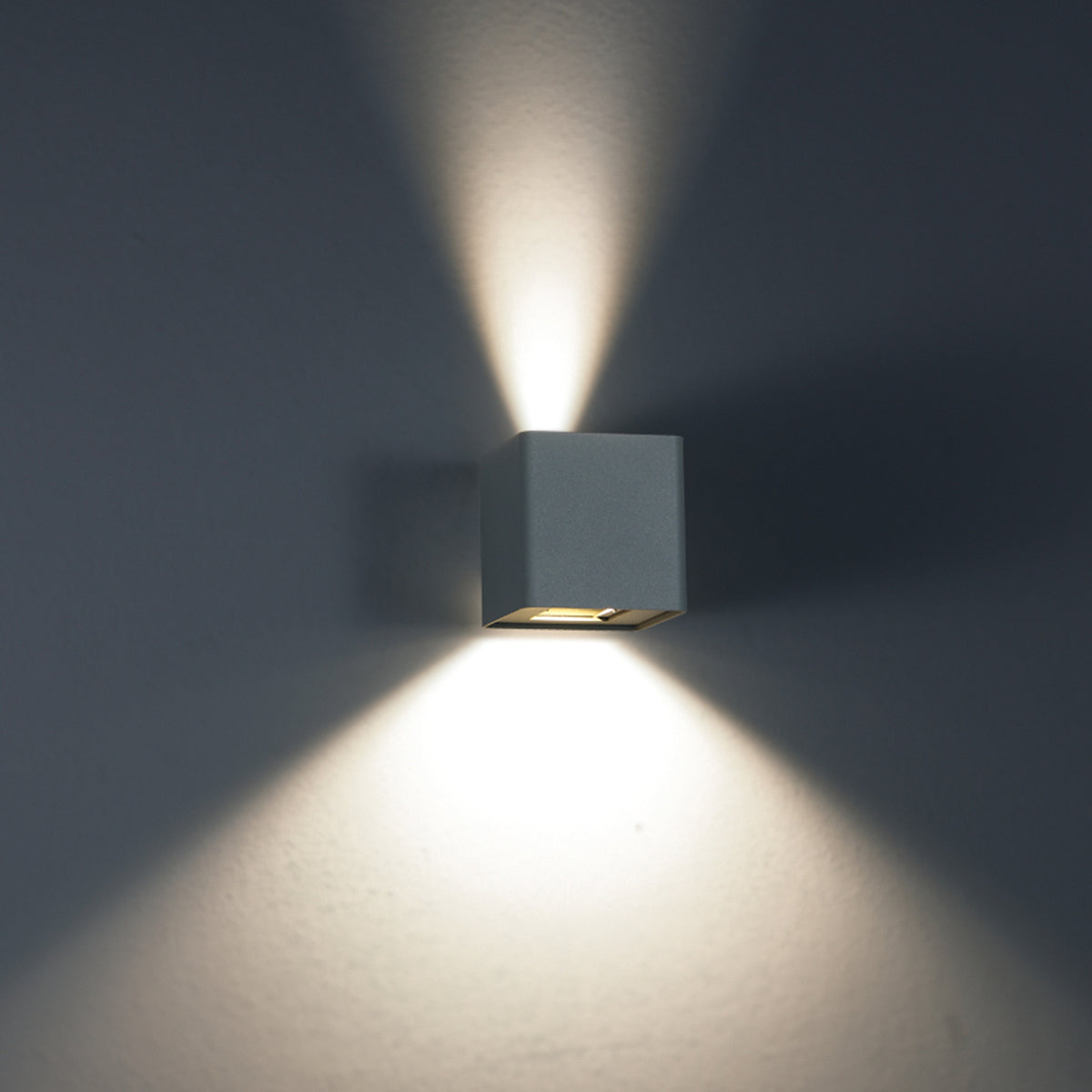 Eurofase Canada - 28285-021 - LED Outdoor Wall Mount - Crest - Graphite Grey