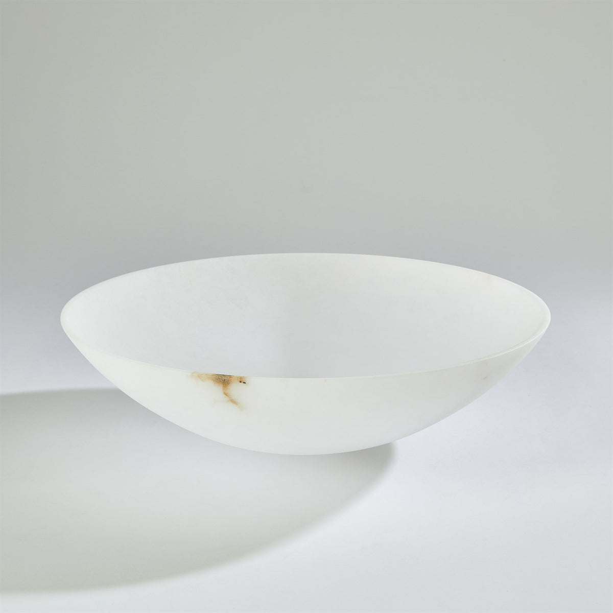 Wide Alabaster Bowl