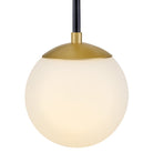 Lark 83570BK Auggie Globe Sconce in Black