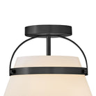 Lark 83051BK Tori Semi-Plafonnier en noir
