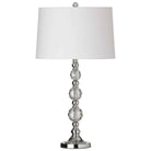 Dainolite Canada - C33T-PC - One Light Table Lamp - Crystal - White
