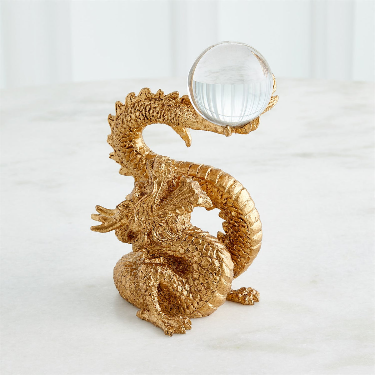 Dragon Holding Sphere