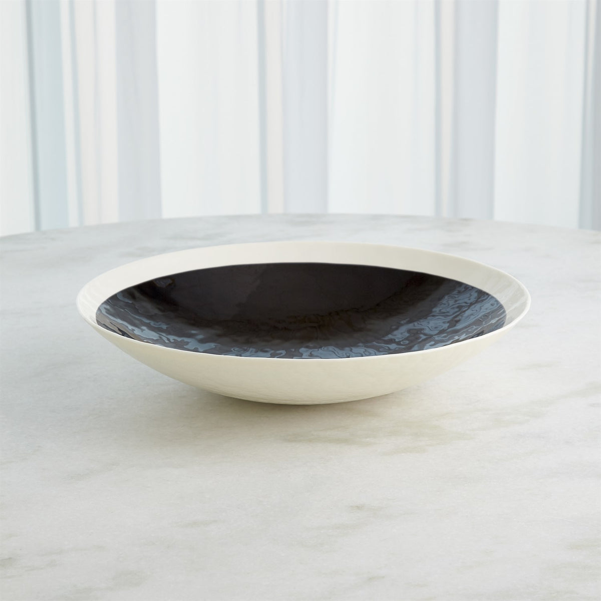 Ebony & Ivory Glass Collection