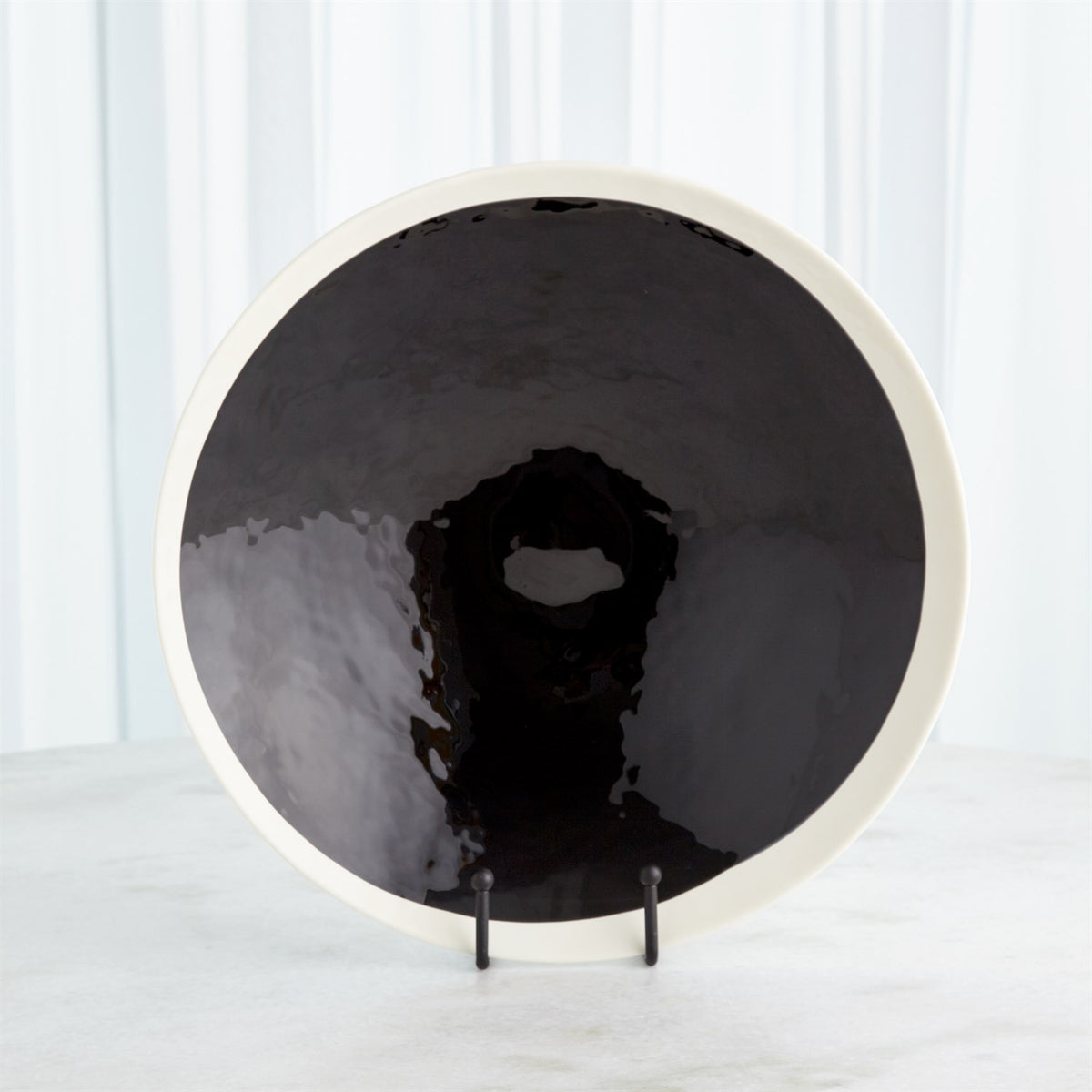 Ebony & Ivory Glass Collection