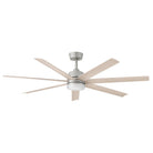 Éclairage intelligent LED Hinkley 910656FBN-LDD Ventilateur  en nickel brossé