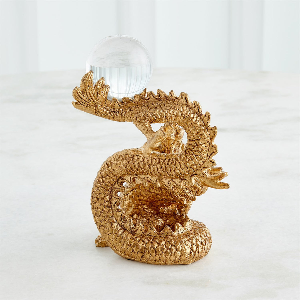 Dragon Holding Sphere