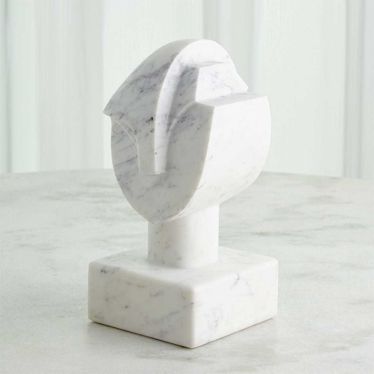 Mod Marble Portrait Bust