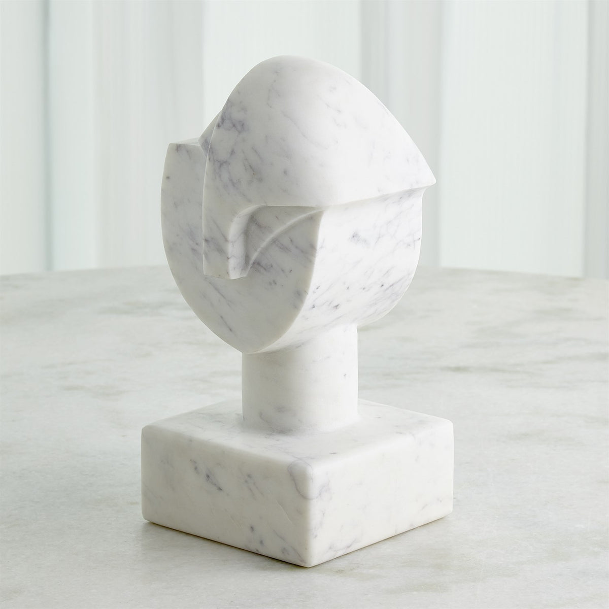 Mod Marble Portrait Bust