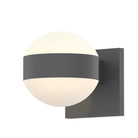 Sonneman 7302.DL.DL.74-WL REALS Up/Down LED Wall Sconce in Textured Gray