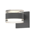 Sonneman 7302.FH.FH.74-WL REALS Up/Down LED Wall Sconce in Textured Gray