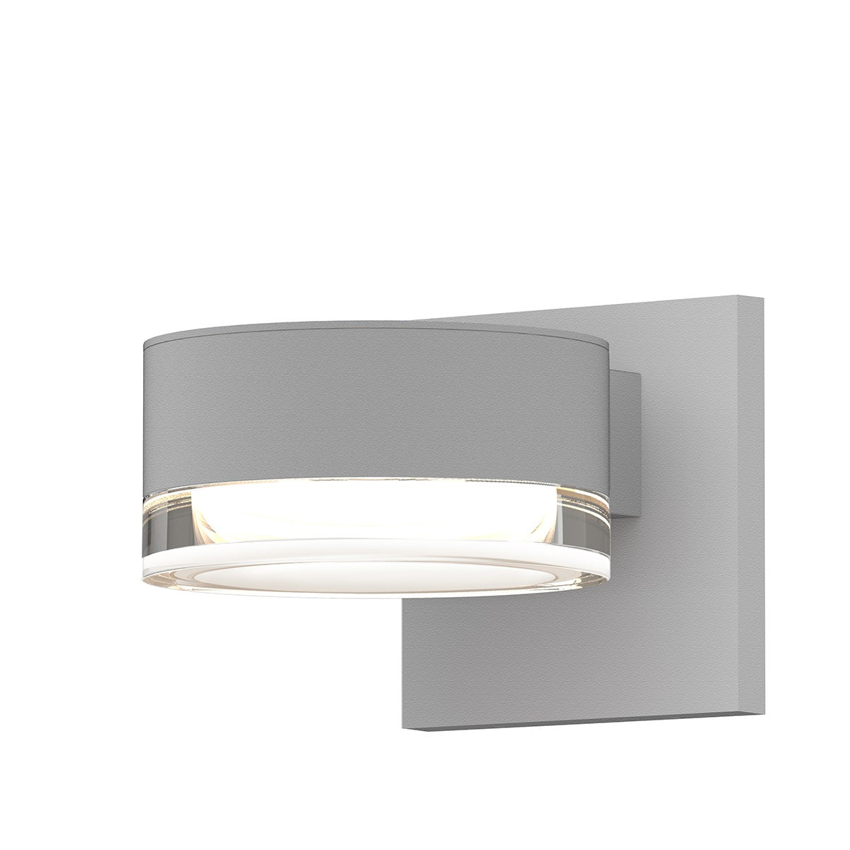 Sonneman 7302.PL.FH.98-WL REALS Up/Down LED Wall Sconce in Textured White