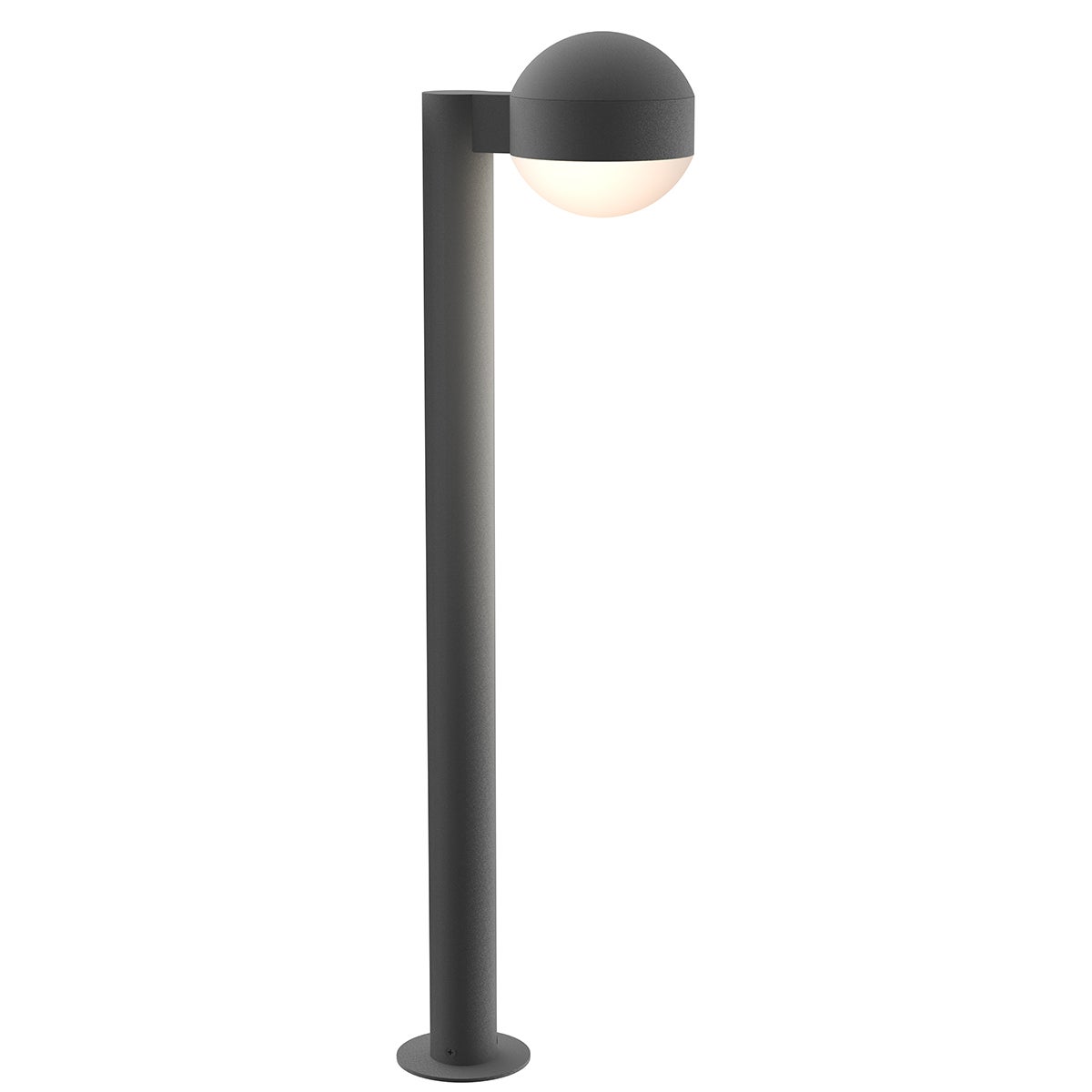 Borne LED Sonneman 7305.DC.DL.74-WL REALS, gris texturé