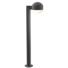 Borne LED Sonneman 7305.DC.DL.74-WL REALS, gris texturé