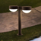 Sonneman REALS LED Double Bollard with Dome Cap