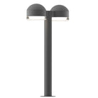 Sonneman REALS LED Double Bollard with Dome Cap