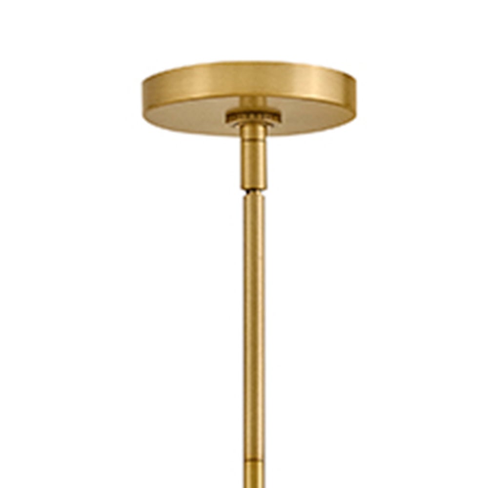 Fredrick Ramond FR30508HBR Oberon Adjustable Tier Chandelier in Heritage Brass