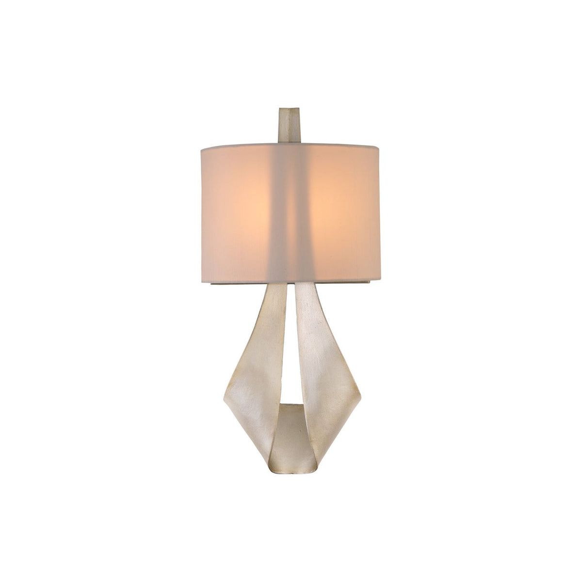 Kalco - 501122PS - Two Light Wall Sconce - Barrymore - Pearl Silver